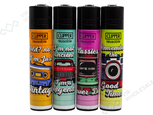 Clipper Classic Lighters BE YOURSELF X 48 lighters - VIR Wholesale