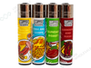 Clipper Classic Lighters ENGLISH CUISINE 1 X 48 lighters - VIR Wholesale