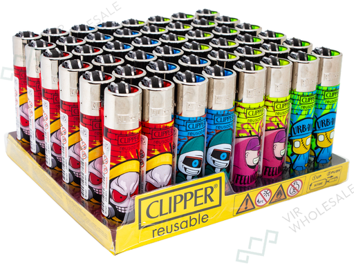 Clipper Classic Lighters URBAN ESSENCE 1 X 48 lighters - VIR Wholesale