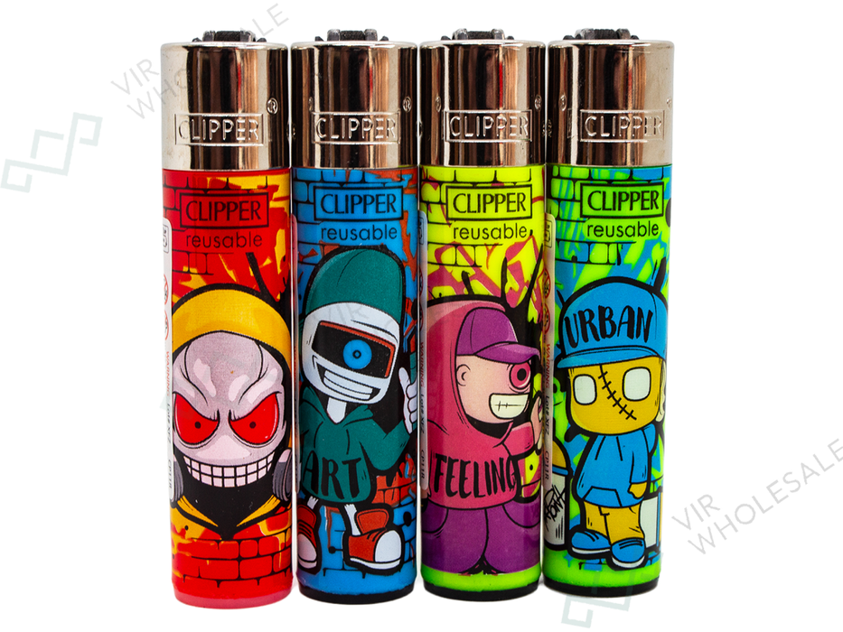 Clipper Classic Lighters URBAN ESSENCE 1 X 48 lighters - VIR Wholesale