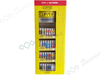 CLIPPER Counter Stand – 4 Tier Carousel Display (144 + 48 Free) – Assorted Designs - VIR Wholesale