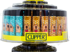 CLIPPER Lighter 2 Tier Rotary Carousel Stand – 96 Lighters Assorted Designs - VIR Wholesale