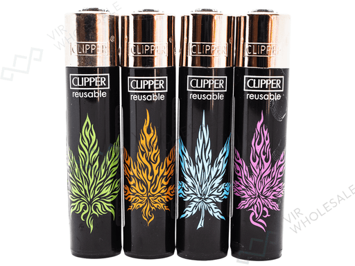 CLIPPER Lighters Printed 48's Various Designs – 90's Weed - VIR Wholesale