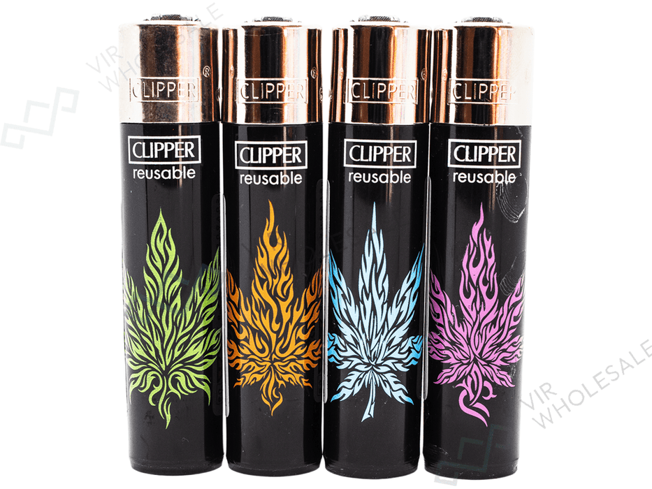 CLIPPER Lighters Printed 48's Various Designs – 90's Weed - VIR Wholesale