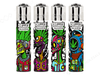 CLIPPER Lighters Printed 48’s Various Designs – Astro Weed - VIR Wholesale