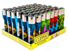 CLIPPER Lighters Printed 48's Various Designs – Baroque Grass - VIR Wholesale