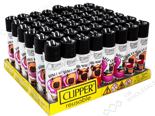 CLIPPER Lighters Printed 48’s Various Designs – Be Capy - VIR Wholesale