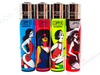 CLIPPER Lighters Printed 48's Various Designs – Fashion Girl - VIR Wholesale