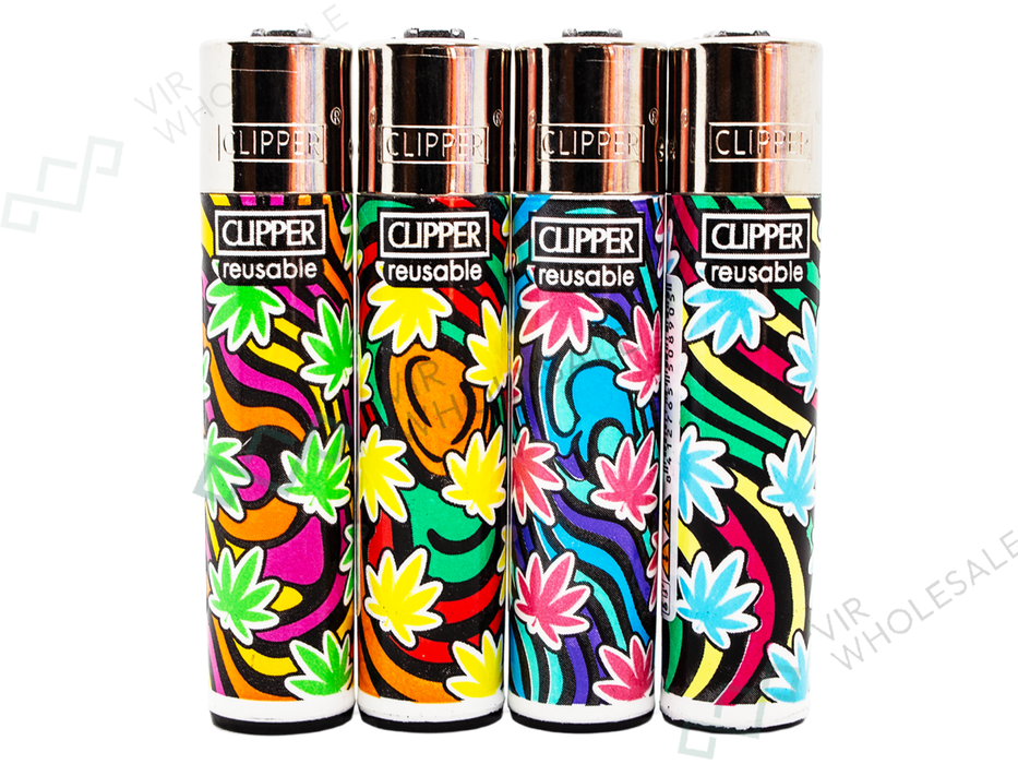 CLIPPER Lighters Printed 48's Various Designs – Flow Grass - VIR Wholesale