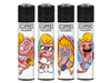 CLIPPER Lighters Printed 48’s Various Designs – Funny Cupid - VIR Wholesale
