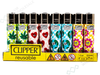 CLIPPER Lighters Printed 48’s Various Designs – Happy Weed - VIR Wholesale
