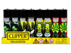 CLIPPER Lighters Printed 48’s Various Designs – Horror Leaves - VIR Wholesale