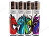 CLIPPER Lighters Printed 48’s Various Designs – Magic Dragon - VIR Wholesale