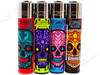 CLIPPER Lighters Printed 48’s Various Designs – Marked Skull - VIR Wholesale