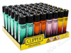 CLIPPER Lighters Printed 48's Various Designs – Metal Gradient - VIR Wholesale