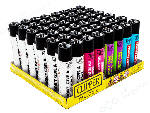 CLIPPER Lighters Printed 48’s Various Designs – Naughty Words 7 - VIR Wholesale