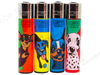CLIPPER Lighters Printed 48’s Various Designs – Pop Art 3 - VIR Wholesale