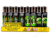 CLIPPER Lighters Printed 48’s Various Designs – Rockstar Leaves - VIR Wholesale