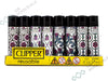 CLIPPER Lighters Printed 48's Various Designs - Rose & Cold - VIR Wholesale