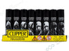 CLIPPER Lighters Printed 48's Various Designs - Stencil Style - VIR Wholesale