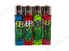 CLIPPER Lighters Printed 48's Various Designs - Urban Weed - VIR Wholesale