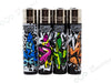 CLIPPER Lighters Printed 48's Various Designs - Urban Weed 2 - VIR Wholesale