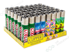 CLIPPER Lighters Printed 48’s Various Designs – Weed High - VIR Wholesale