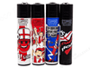 CLIPPER Lighters Printed 48’s Various Designs – World Football 4 - VIR Wholesale