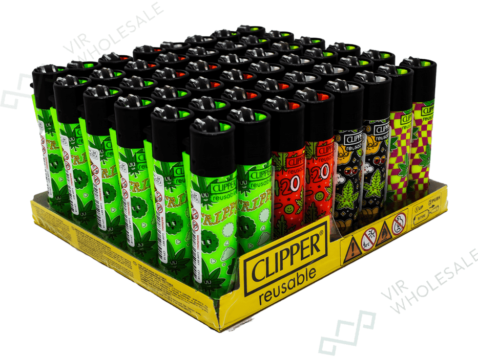 CLIPPER Weed Pattern - Printed 48 Per Display - VIR Wholesale