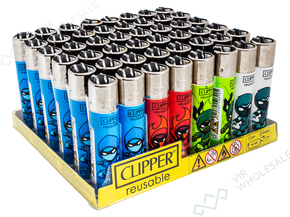 CLIPPER Lighters Printed 48’s Various Designs – Clipper Shadow