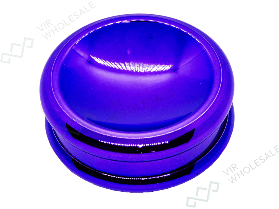 D&K 2 - Part Metallic Grinders - Assorted Colours - 24 Per Box (SM3022) - VIR Wholesale