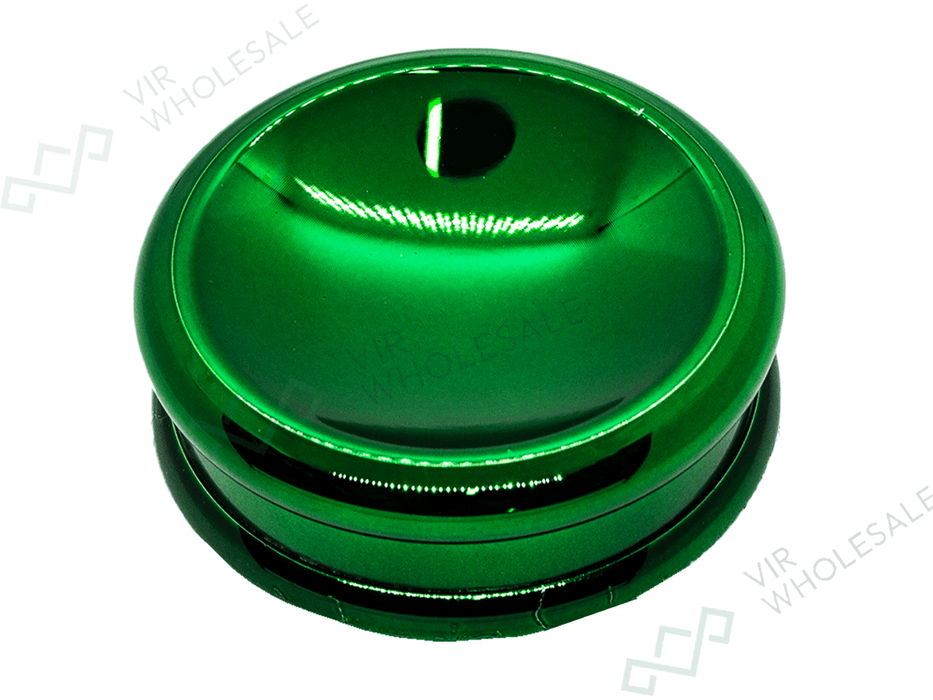 D&K 2 - Part Metallic Grinders - Assorted Colours - 24 Per Box (SM3022) - VIR Wholesale