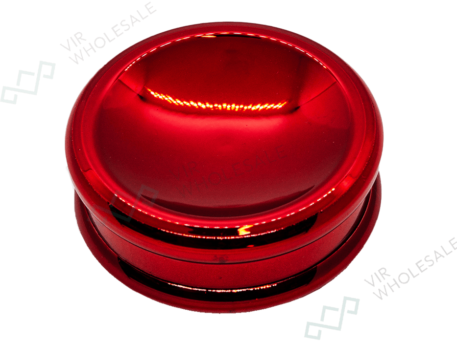 D&K 2 - Part Metallic Grinders - Assorted Colours - 24 Per Box (SM3022) - VIR Wholesale