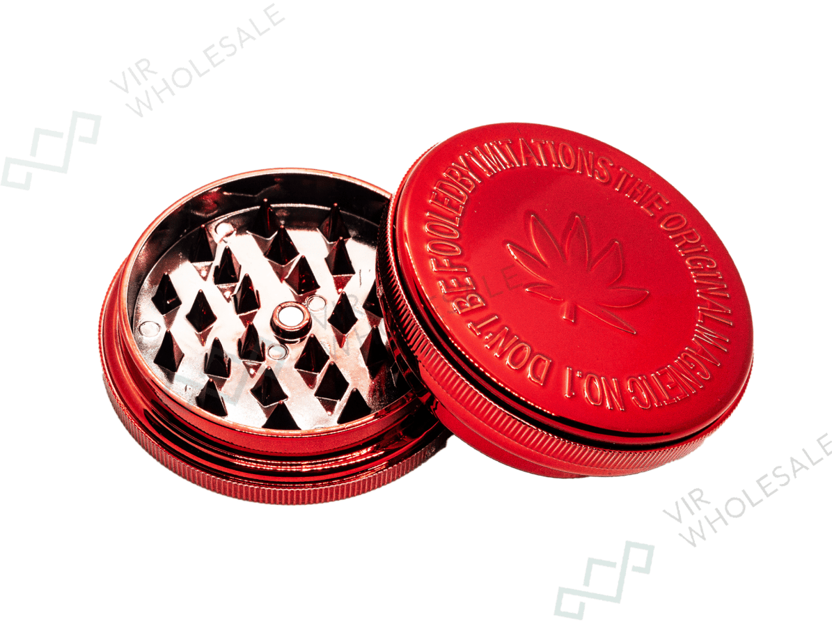 D&K 3-Part Mini Plastic Grinders - Assorted Colours - 36 Per Box (SM31 ...