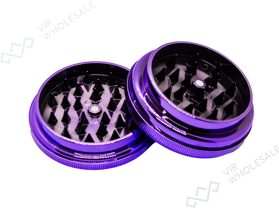 D&K 3 - Part Mini Plastic Grinders - Assorted Colours - 36 Per Box (SM3131) - VIR Wholesale