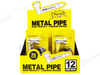 D&K Metal Pipes – Box of 12 Assorted Designs + 5 Screens - VIR Wholesale