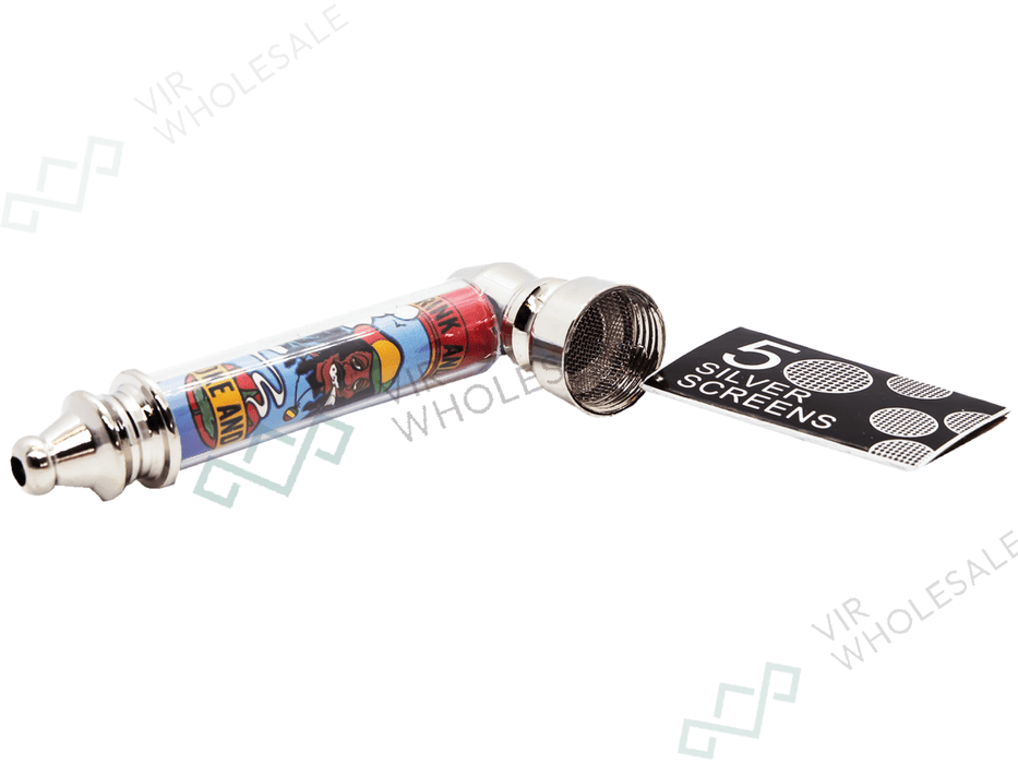 D&K Metal Pipes – Box of 12 Assorted Designs + 5 Screens - VIR Wholesale