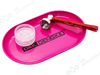 D&K Smoking Set – Mini Tray, Pipe & Grinder (Assorted Colours, 12 per Box) (SM3138) - VIR Wholesale