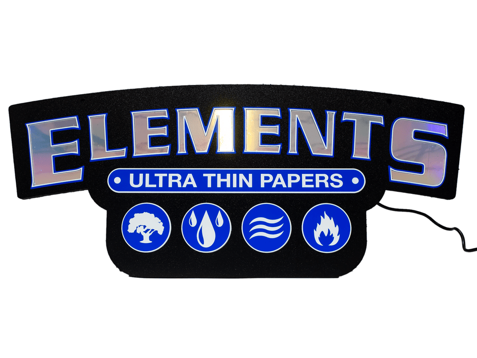 ELEMENTS LED Light Sign Display – Illuminated Branding Sign — VIR Wholesale