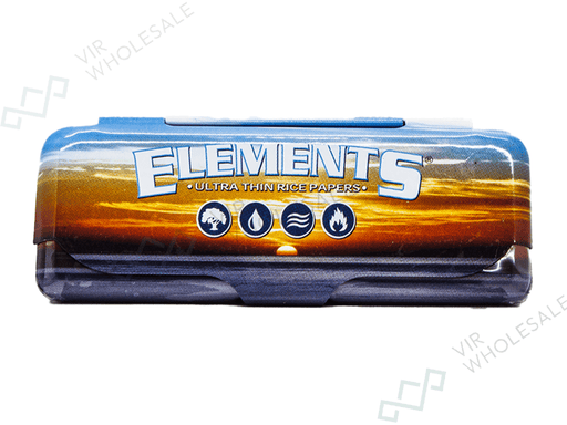 Elements Paper Tin for 1¼ and Single Wide - 12 Per Pack - VIR Wholesale