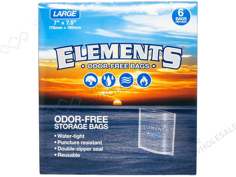 Elements Smell Proof Bags - VIR Wholesale