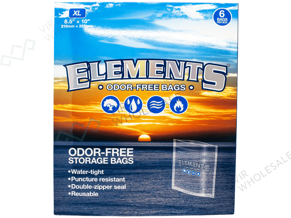 Elements Smell Proof Bags - VIR Wholesale