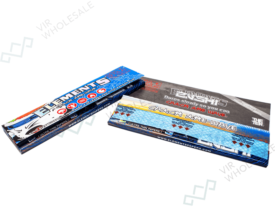 ELEMENTS x ZUSHI KING SIZE WIDE ROLLING PAPERS - VIR Wholesale