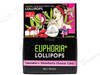 Euphoria Canna Lollipops With Bubble Gum - 100 Per Box - Strawberry Cheesecake Flavour - (THC Free) - VIR Wholesale