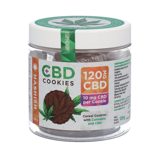 Euphoria CBD Cookies Hashish – 120mg CBD - VIR Wholesale