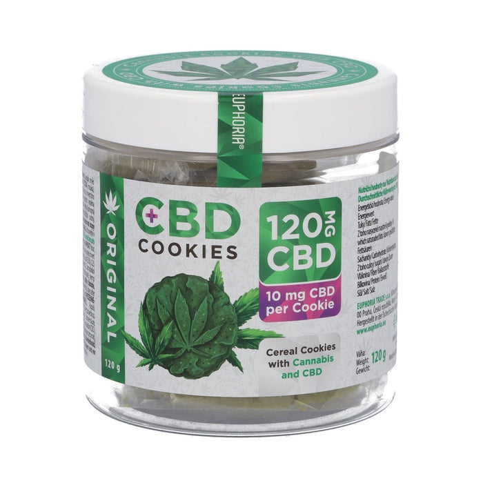Euphoria CBD Cookies Original – 120mg CBD - VIR Wholesale