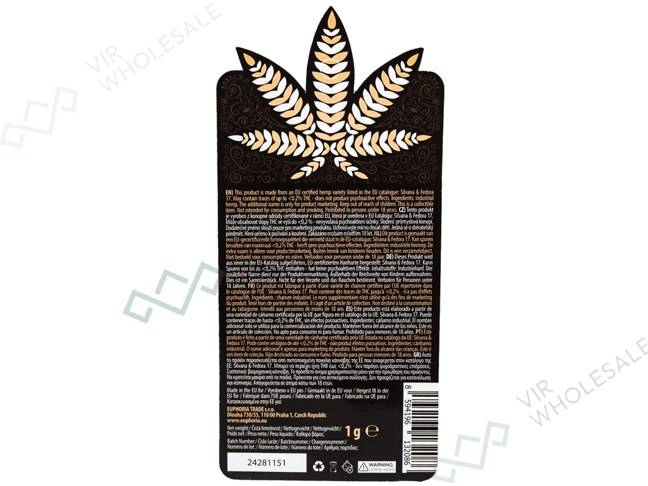 Euphoria CBD Solid Hash 25% – Moroccan Hash - VIR Wholesale