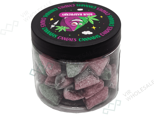 Euphoria Hard Candy – Sour Raspberry (175g / 140mg) - VIR Wholesale
