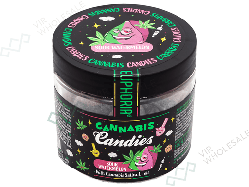 Euphoria Hard Candy – Sour Watermelon (175g / 140mg) - VIR Wholesale