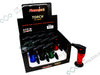 Flamejack Lighter Turbo Let Flame Big Translucent - 4 Pack - VIR Wholesale